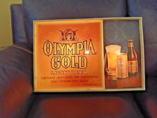 Vintage Olympia Gold Beer - Lighted Sign picture