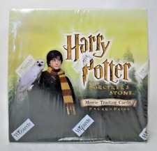 Harry Potter & The Sorcerers Stone Factory Sealed Box Movie Trading Cards 2001 picture