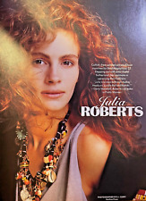 1990 Vintage Magazine Illustration Actress Julia Roberts picture
