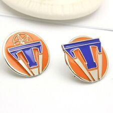 1 Pair/set Tomorrowland World's Fair Movie Emblem Badge Exclusive Pin Props picture