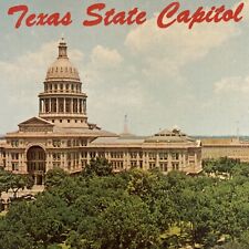 Postcard TX Austin Texas State Capitol & Buildings Built in 1959 VTG 1961 picture