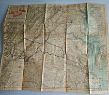 Original 1898 Civil War Battlefields of Virginia Map Chesapeake & Ohio Railway picture