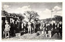 postcard Drafted Men in line for physical Camp Devens Ayer Mass 9904 picture