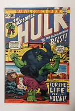 The Incredible Hulk #161  (1973) Bronze age Marvel Comic, Beast, VFN picture