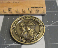 Washington State Centennial 1889-1989, Fort Lewis Washington Challenge Coin picture