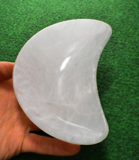 1 Large Selenite Crystal Dish Bowl  Cleansing Moon 15x9cm Free Postage UKBUY✔ ✔✔ picture