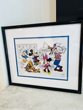 Disney’s/ Limited Edition Sericel  With The Famous “ Disney’s Fab Five “ picture