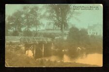 West Gardiner, Maine, Cram's Mill Bridge (1907-15 era(WmiscME35 picture