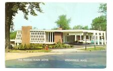 Springfield Massachusetts MA Postcard Federal Plaza Motel picture