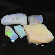 Stunning Rough Brazilian Horca Opal Parcel With Broad Colorful Flashes picture