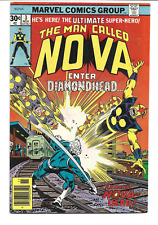 Nova # 3 (Nov, 1976) 1st Appearance & Origin Diamondhead (Marvel Comics) (VF-) picture