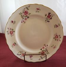 Vintage Royal Victoria Heirloom Treasures English Rosebud Round Cake Plate/Dish picture