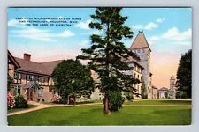 Houghton MI-Michigan, Michigan College of Mines, Technology Vintage Postcard picture