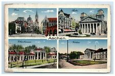 Early Aachen Germany Multi View Postcard picture