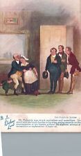 Vintage Postcard In Dickens Land The Pickwick Papers Oilette Art Raphael Tuck picture