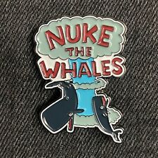 Nuke The Whales - The Simpsons  - Nelson Muntz - Enamel Pin picture