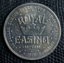 1979 ROYAL CASINO - $1.00 Gaming / Casino Token - Las Vegas, NV picture