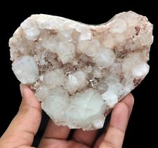 415g Superb Heart Shaped Apophyllite, Stilbite & Heulandite Mineral  - India picture
