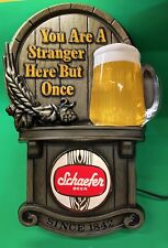 Vintage Schaefer Beer 