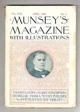 Munsey's Magazine Pulp Apr 1897 Vol. 17 #1 GD/VG 3.0 picture
