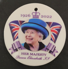 Her Majesty Queen Elizabeth II  1926 - 2022 Christmas ornament (v. nice) picture