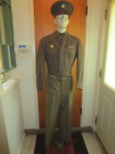 WW2, 1943-44, USAAF, Enlisted Ike Uniform Complete, Matching Laundry Mark Names picture