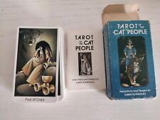 1985 KAREN KUYKENDALL TAROT OF CAT PEOPLE TAROT TAROT CARDS picture