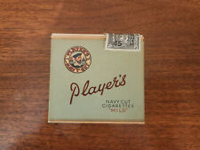 Vintage PLAYER'S NAVY CUT CIGARETTE PACK - w/ 4 CIGARETTES and Canada tax stamp picture