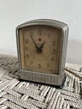 🍊Vintage 1930's Telechron Deco Alarm Clock | Model 715 Works Great picture