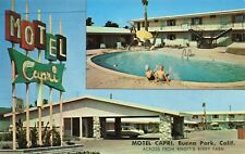 Postcard Motel Capri Buena Park California Across From Knott's Berry Farm picture