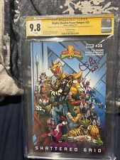 Mighty Morphin Power Rangers 25 CGC 9.8 Double Signed picture