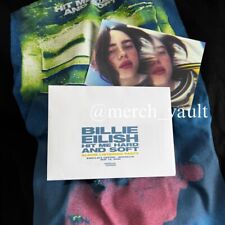 Billie Eilish hit me hard and soft Listening Party NYC Postcard Print merch picture