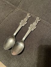 Walt Disney Stainless Steel Kids Mickey Mouse Pluto Spoons Set Of 2 By Bonny picture