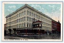 1921 Exterior View Hotel Fordney Saginaw West Side Michigan MI Vintage Postcard picture