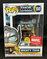 Funko Pop Mighty Thor 1041 Marvel Collector Corps Exclusive Vinyl Figure Glows picture