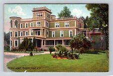 Poughkeepsie NY-New York, Pringle Home, Vintage Postcard picture