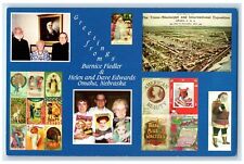 c1960's Burnice Fiedler Helen Dave Edwards Multiview Omaha Nebraska NE Postcard picture