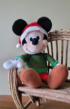 Disney Christmas Kohls Cares Santa  Mickey Mouse Plush 17
