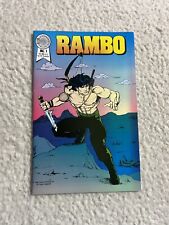Rambo #1 (1988) Blackthorne Publishing Comics picture
