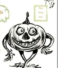 Matthew Kirscht Halloween Hand Sketch Postcard Shiverbones 