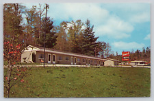 Shangra La Motel & Restaurant, Culberson NC Route 2 Hwy 64 Near Murphy, Postcard picture