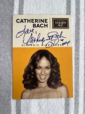 2014 Catherine Bach Panini Golden Age Historic Signatures autograph Love Inscrip picture