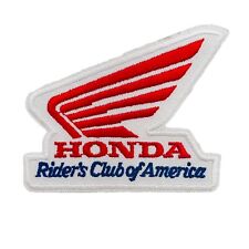 HONDA Motorcycle Bike Rider's Club of America Logo Shirt Jacket Patch 3