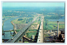 1972 Delaware Memorial Bridge, Wilmington Delaware DE Antique Unposted Postcard picture
