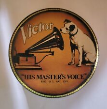 Vtg. RCA Victor Nipper Tin. picture