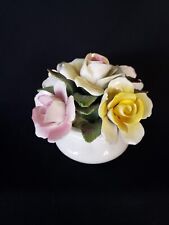 Royale Stratford Hand Painted Flower Bouquet Bowl picture
