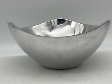 Nambe Bowl Studio Aluminum Alloy  #530  Serving Snack Bowl Ryland Homes Made USA picture