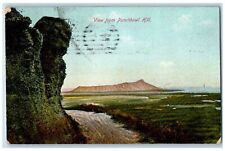 1911 View From Punchbowl Hill Nature Scene Honolulu Hawaii HI Antique Postcard picture