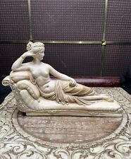 Venus 14” Vintage Pauline Bonaparte Chalkware Plaster Sculpture Figurine Italian picture