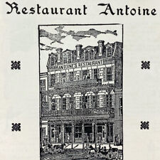 Vintage Antoine French Restaurant Brochure St Louis Street New Orleans Louisiana picture